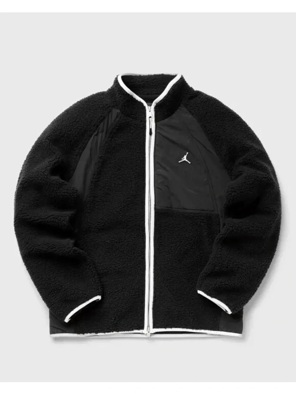 Air Jordan Essentials Full-Zip Winter Fleece Jacket Black Men's 2XL